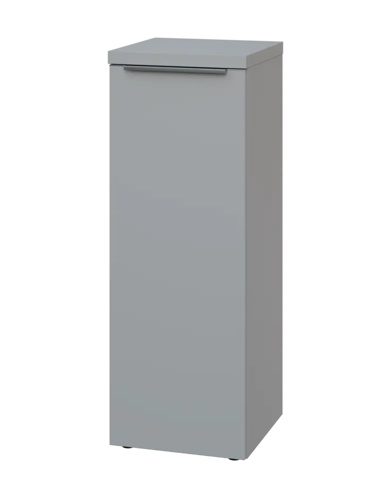 SIN 3 - 4D kancelářská skříň, 1-dveřová, levá, 1120x400x400, šedá